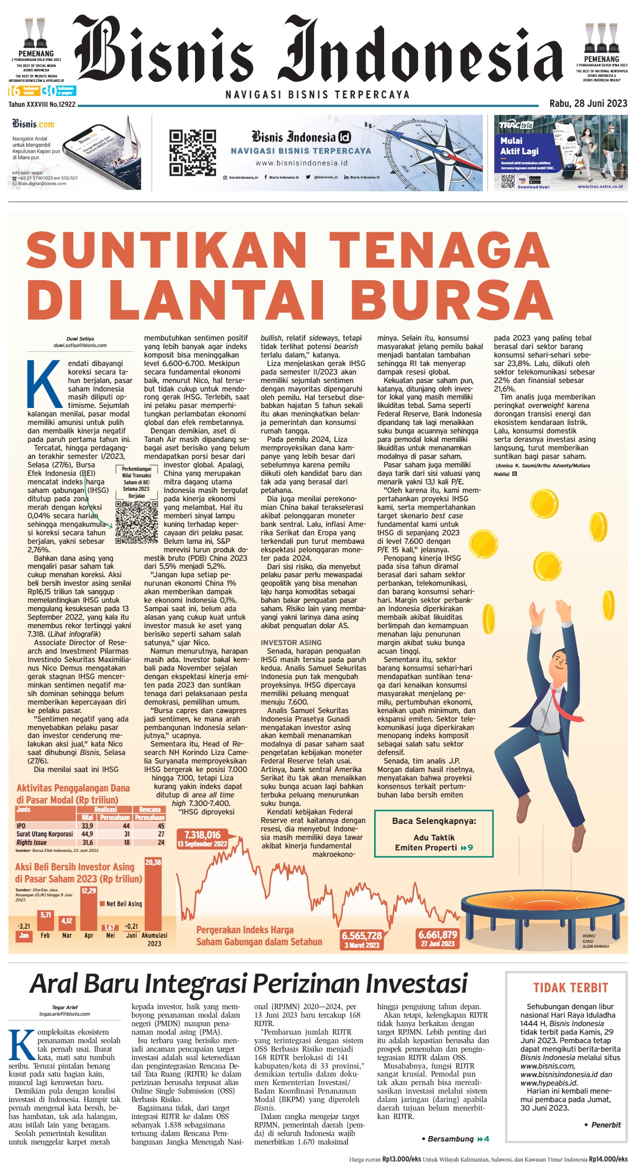 Bisnis Indonesia Edisi 28 Juni 2023