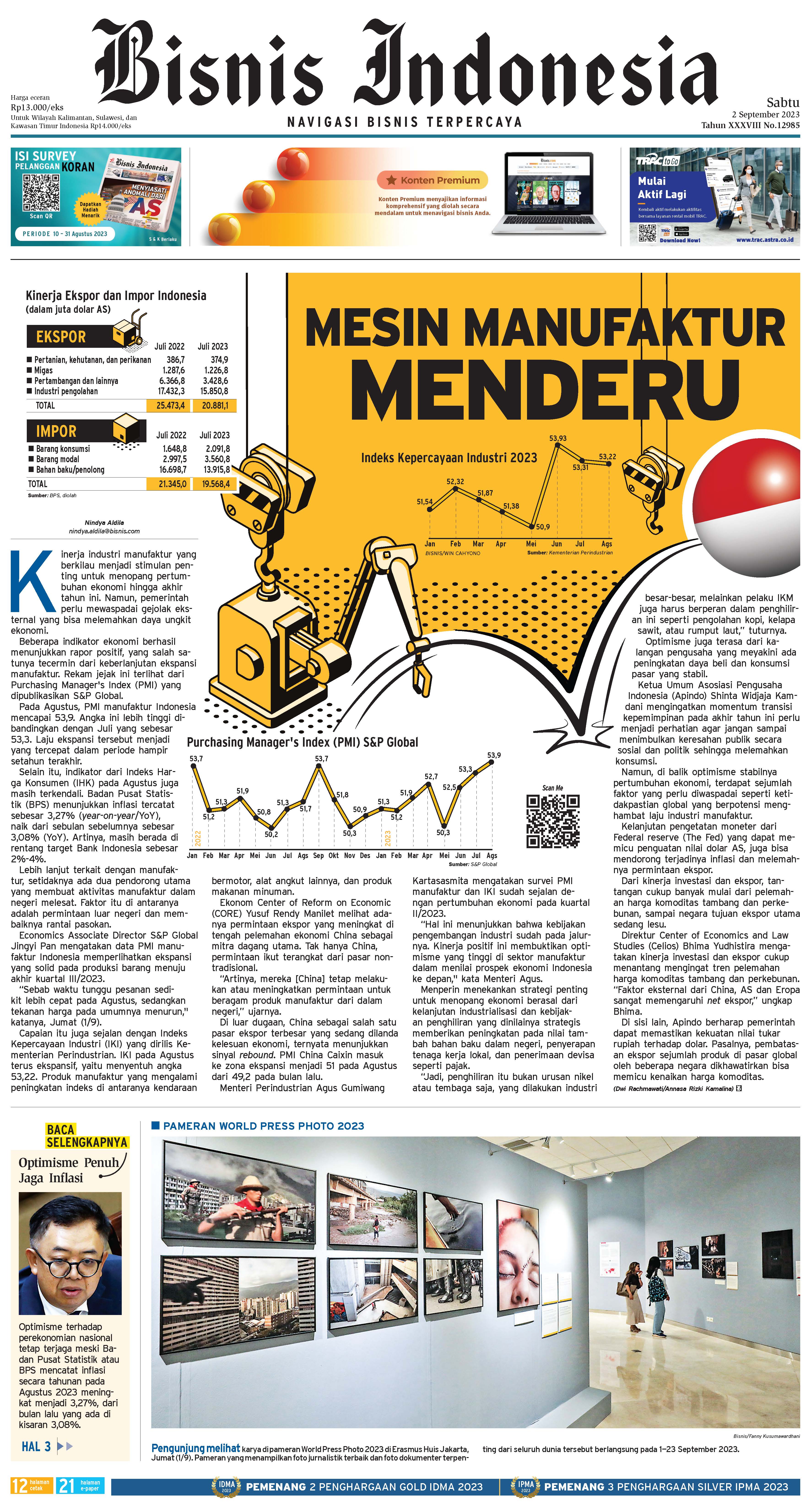 Bisnis Indonesia Edisi 02 September 2023