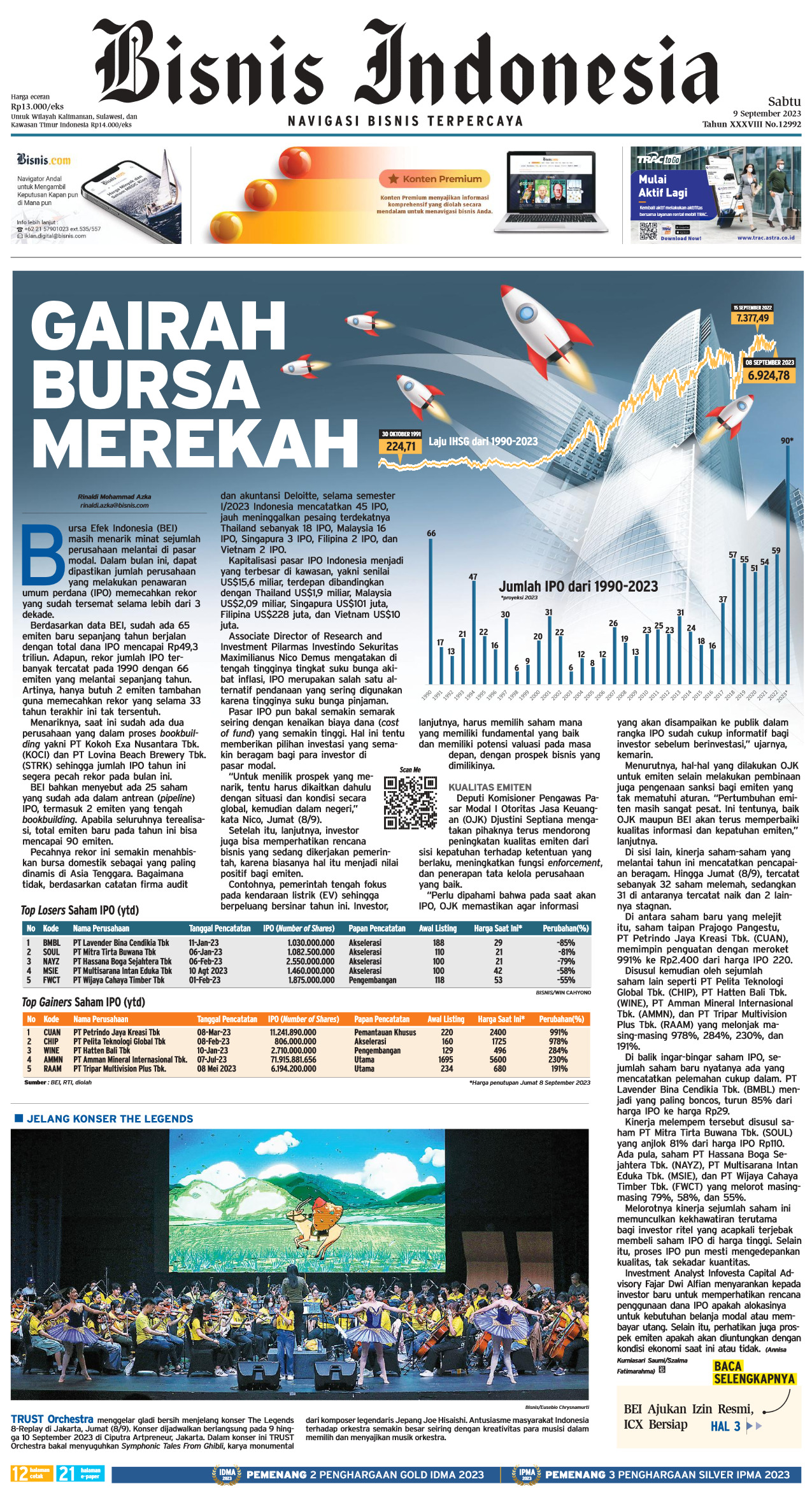 Bisnis Indonesia Edisi 09 September 2023