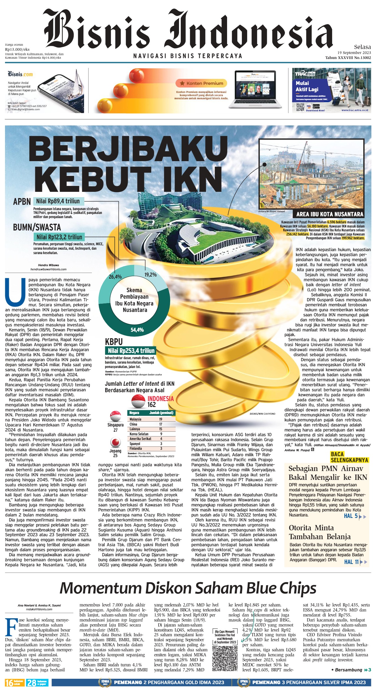 Bisnis Indonesia Edisi 19 September 2023