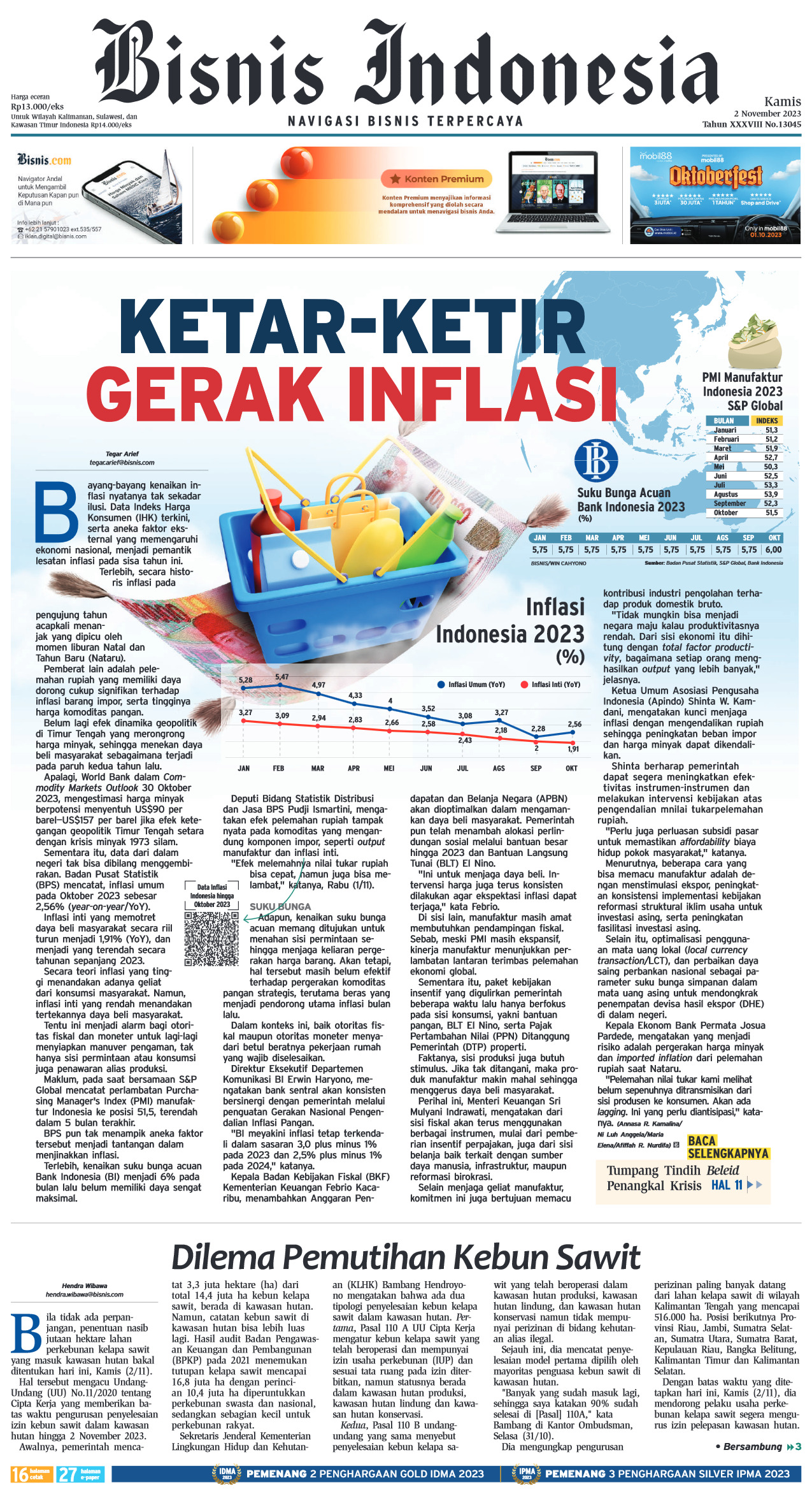 Bisnis Indonesia Edisi 02 November 2023