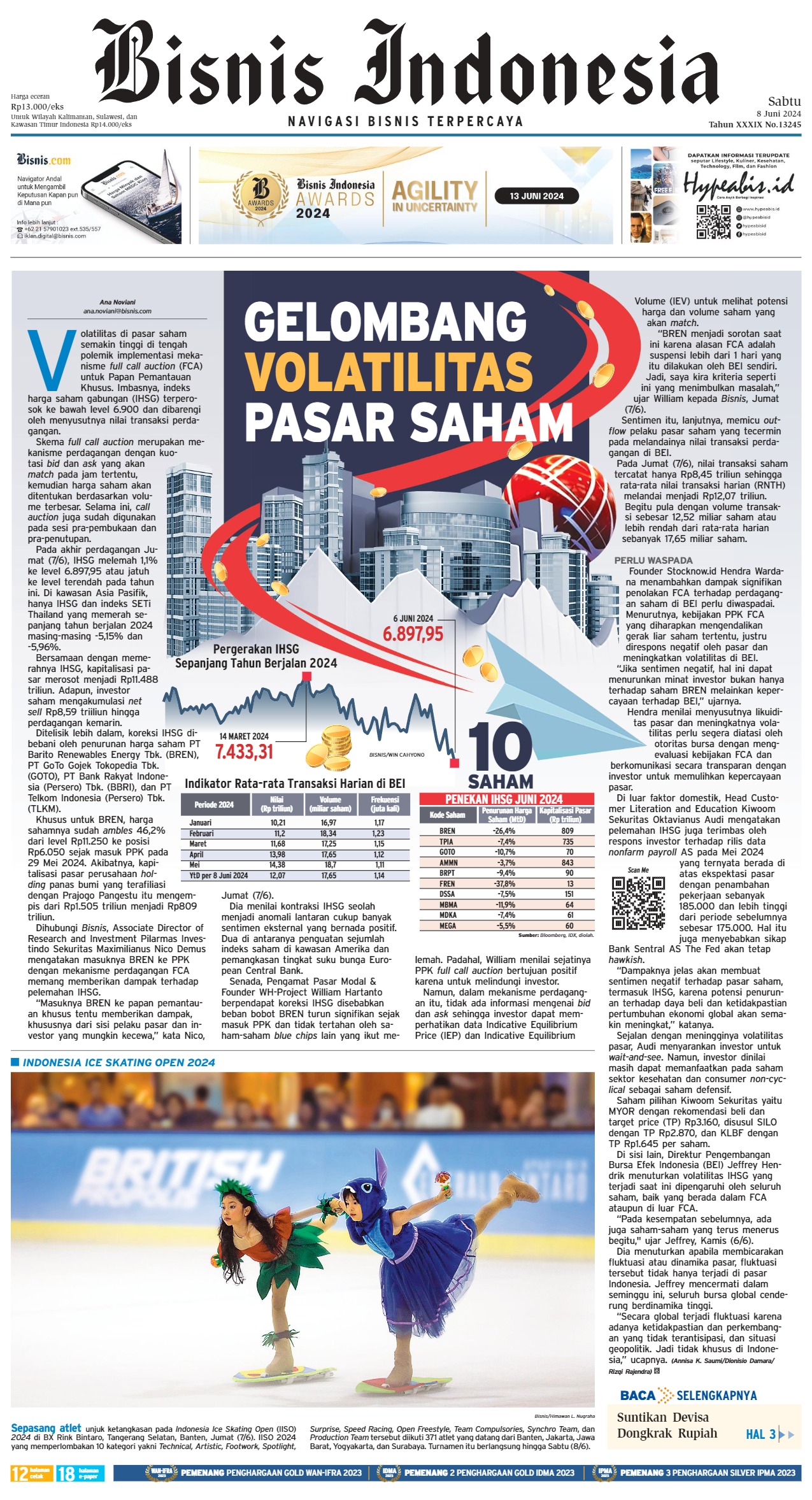 Bisnis Indonesia Edisi 08 Juni 2024