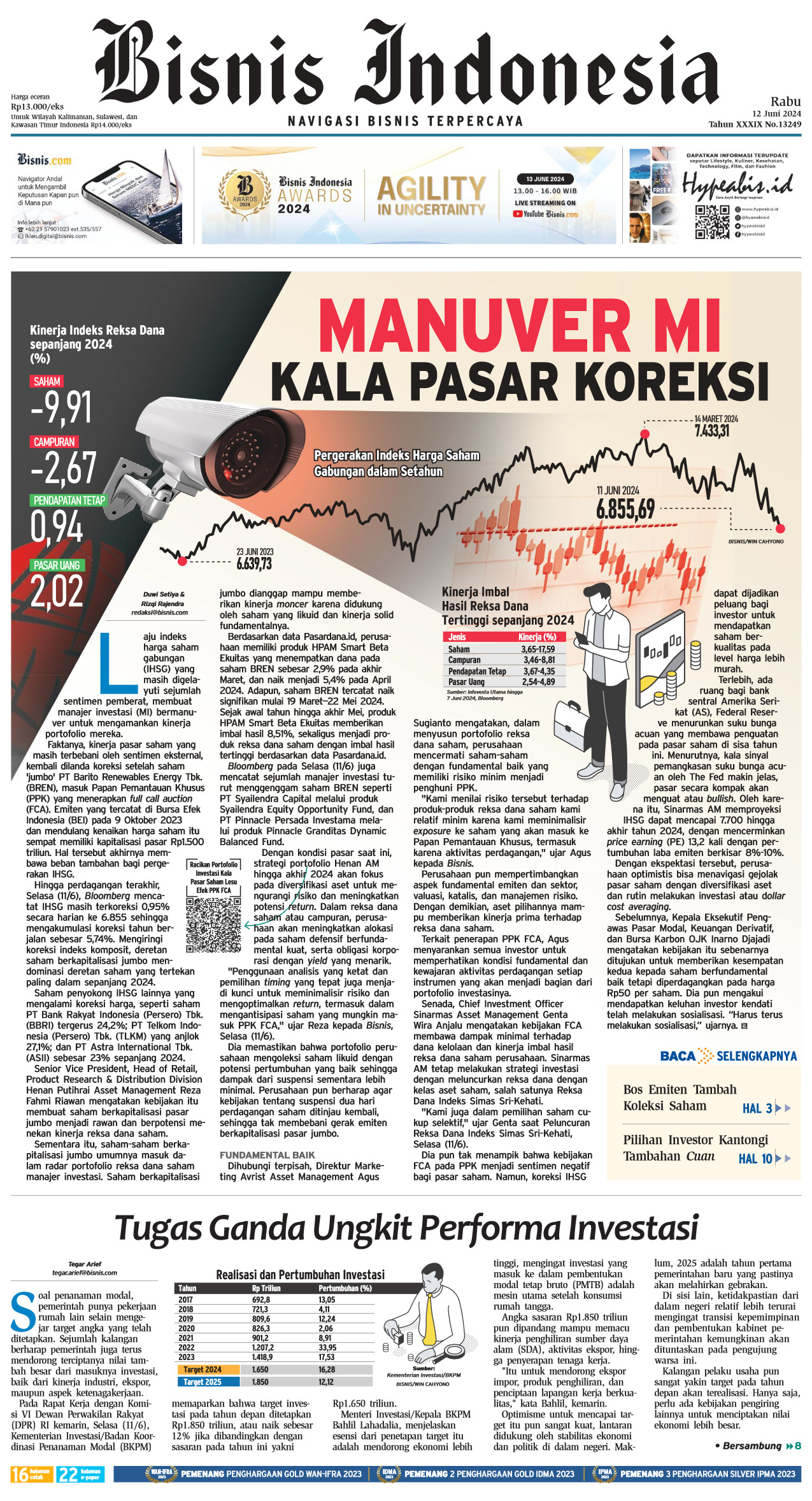 Bisnis Indonesia Edisi 12 Juni 2024