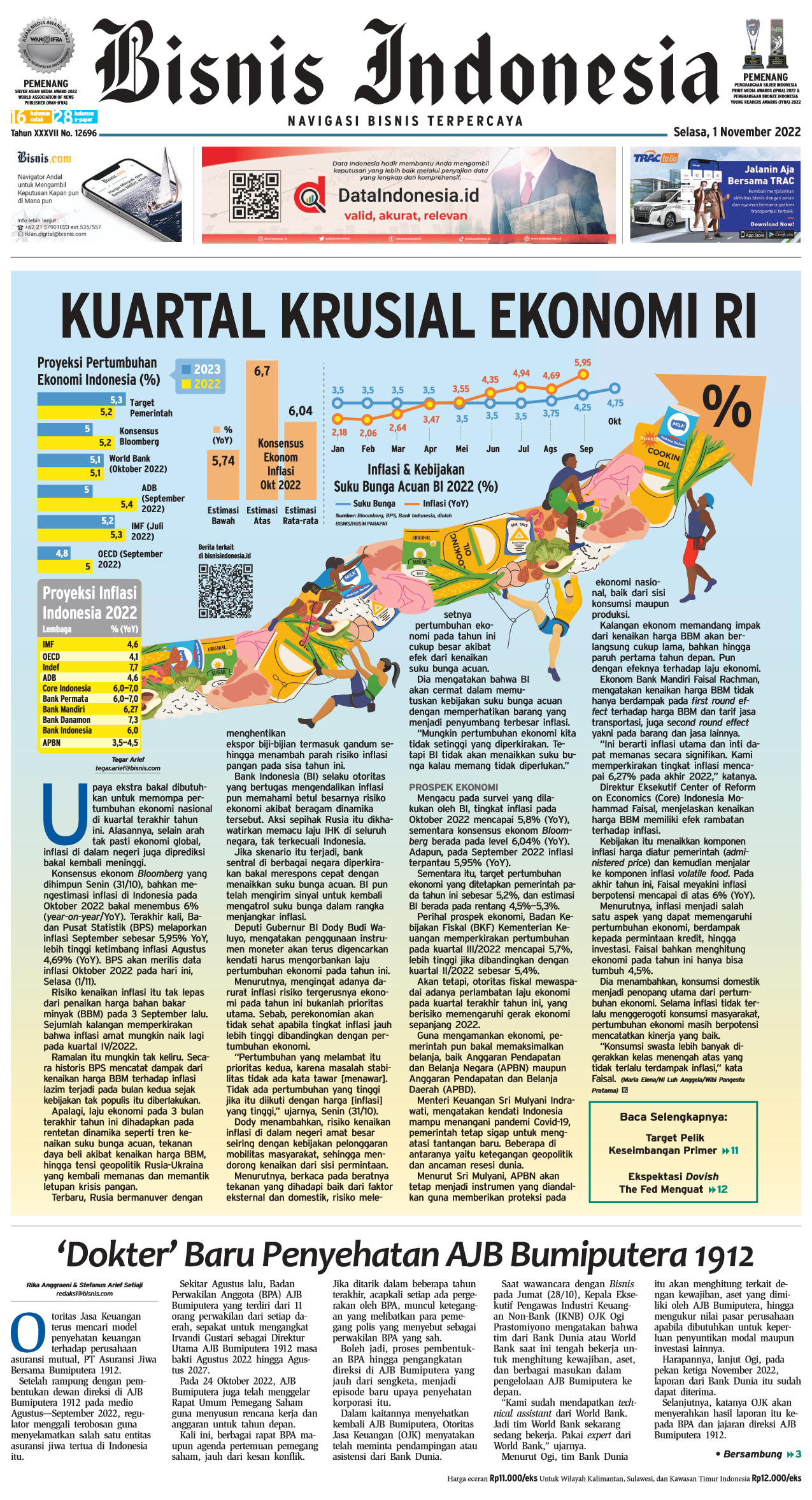 Bisnis Indonesia Edisi 01 November 2022