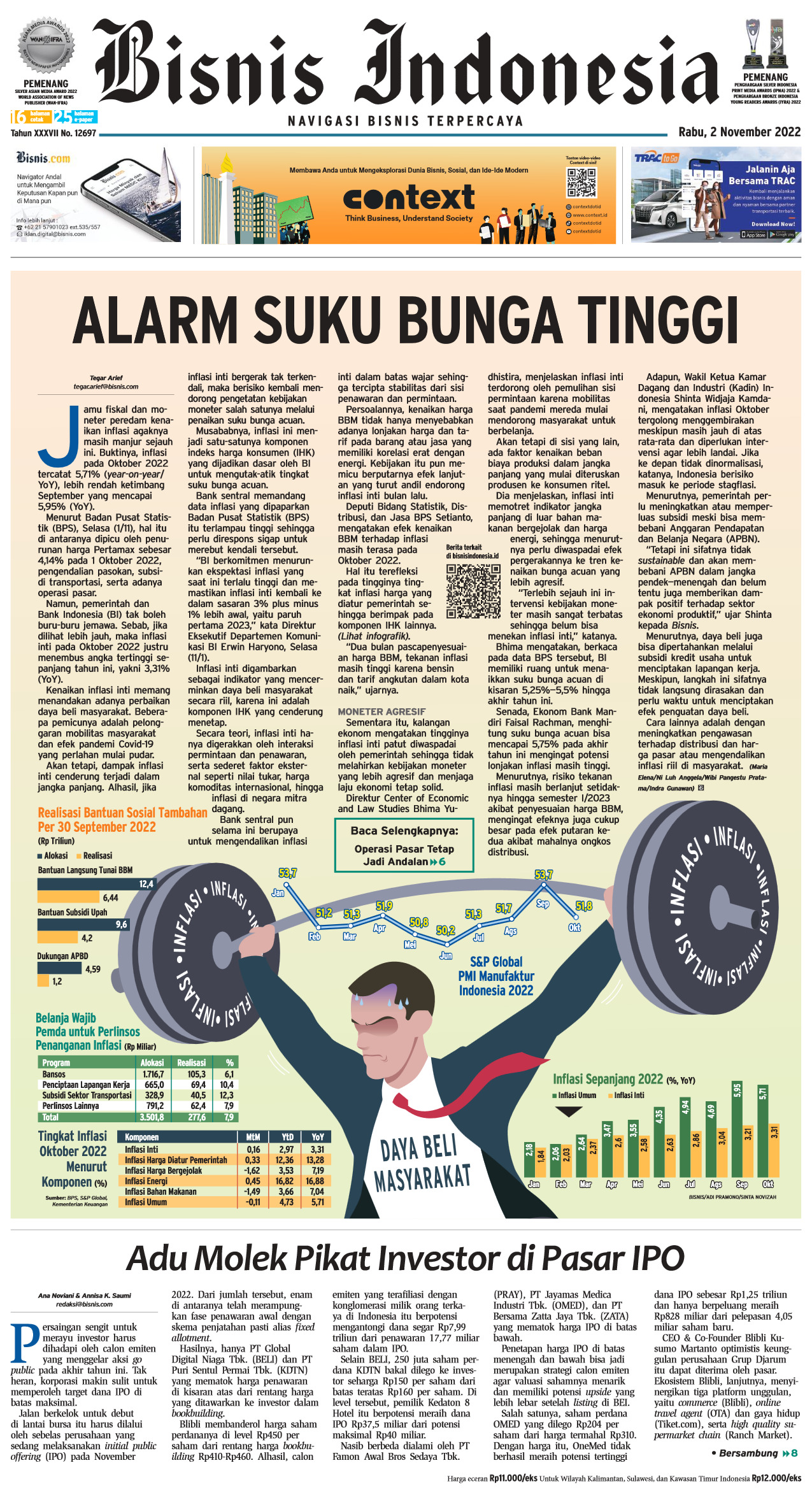 Bisnis Indonesia Edisi 02 November 2022