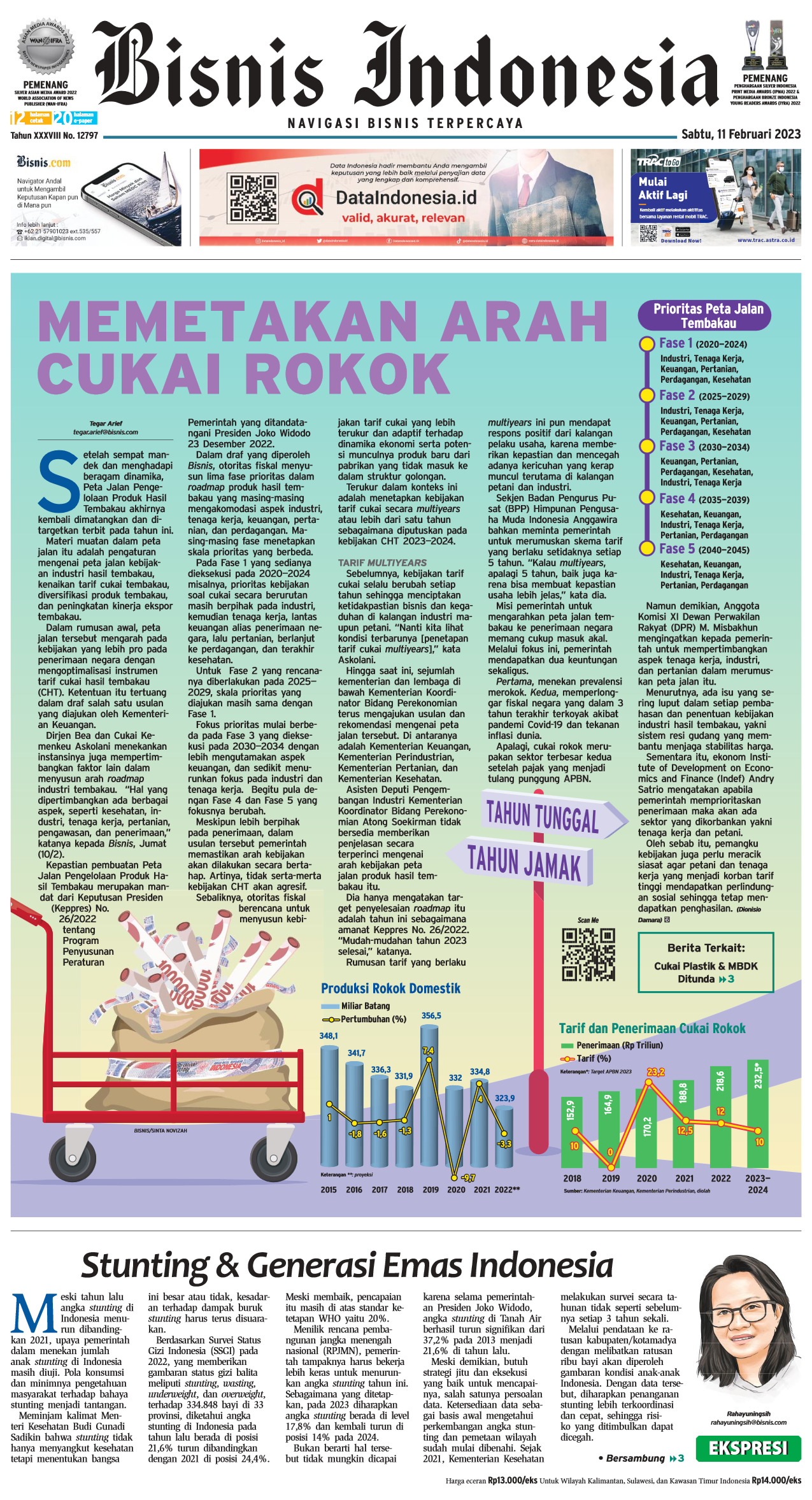 Bisnis Indonesia Edisi 11 Februari 2023