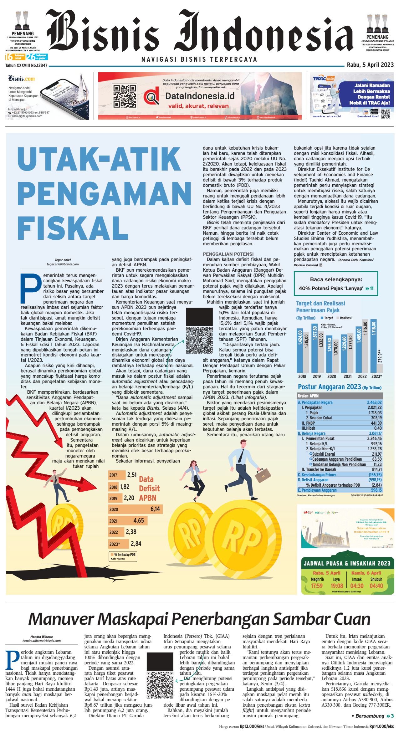 Bisnis Indonesia Edisi 05 April 2023