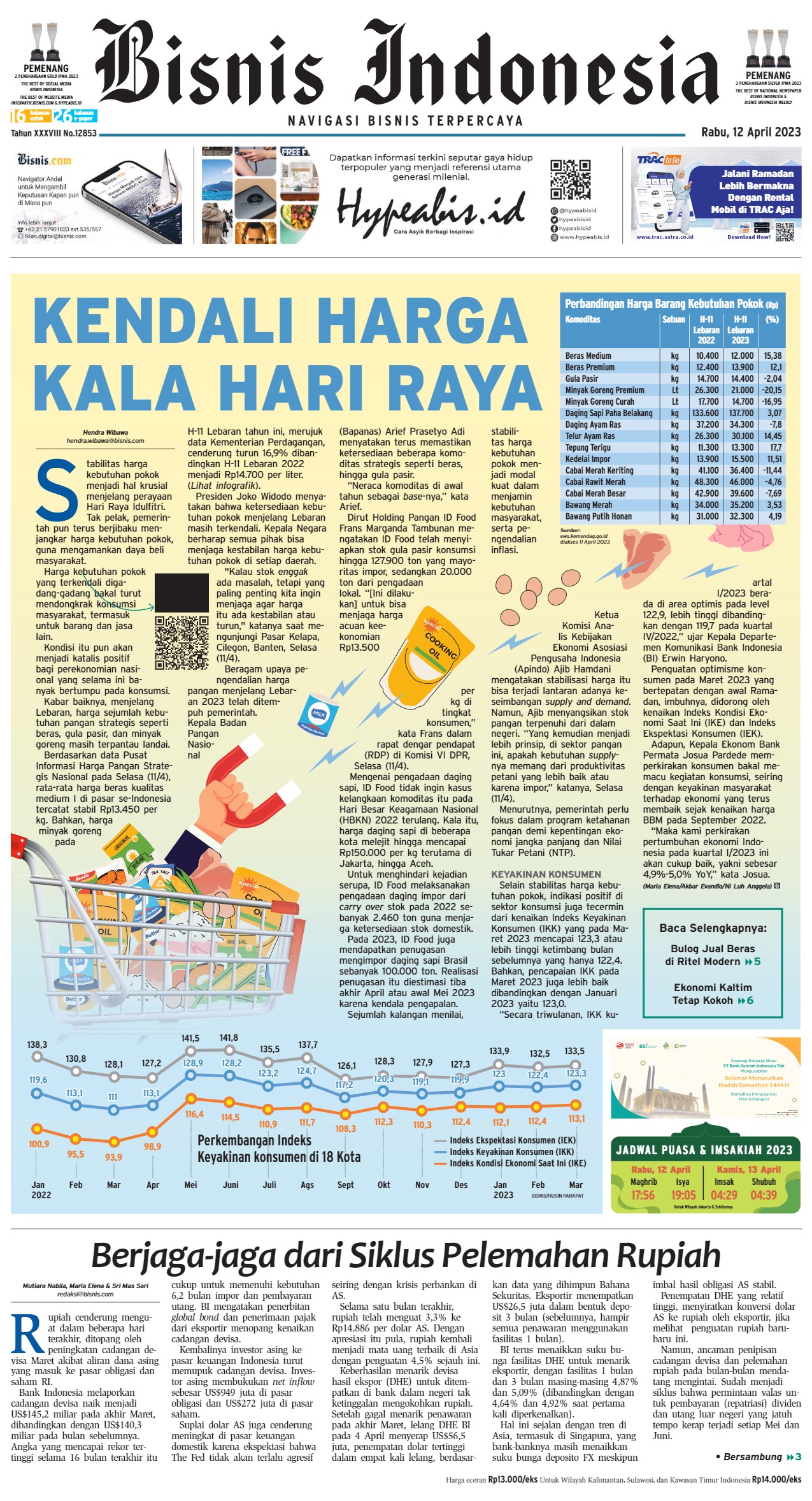 Bisnis Indonesia Edisi 12 April 2023