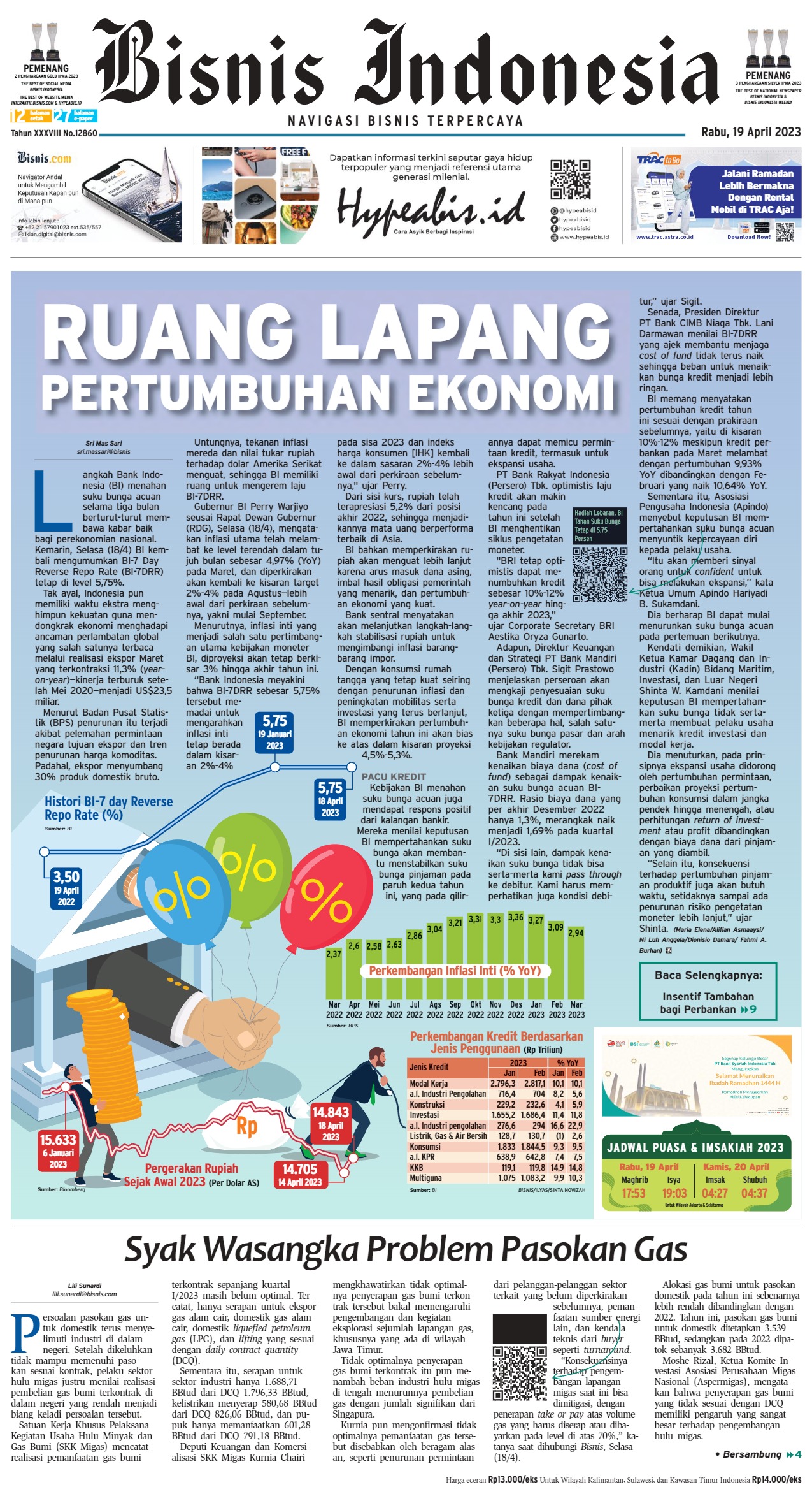 Bisnis Indonesia Edisi 19 April 2023