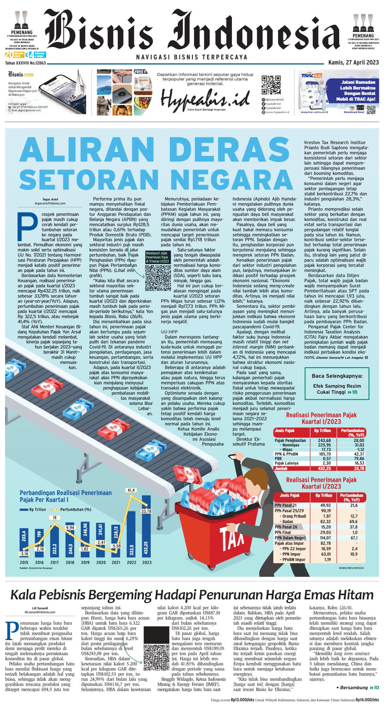 Bisnis Indonesia Edisi 27 April 2023