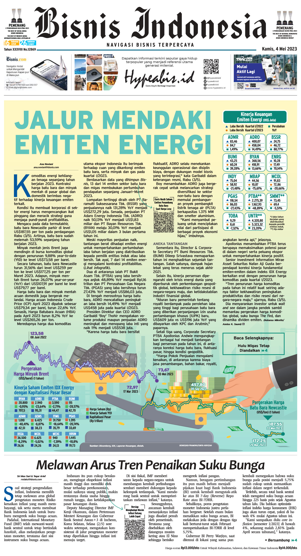 Bisnis Indonesia Edisi 04 Mei 2023