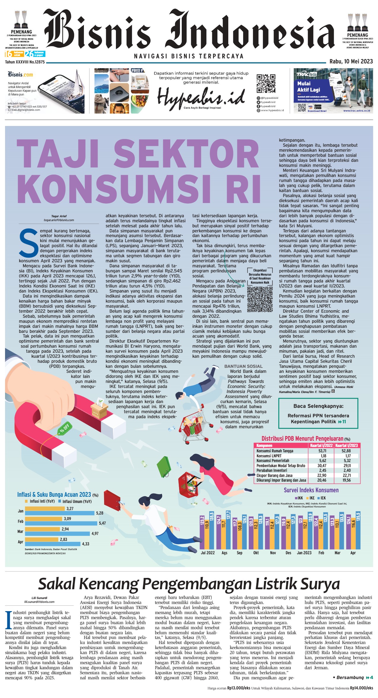 Bisnis Indonesia Edisi 10 Mei 2023