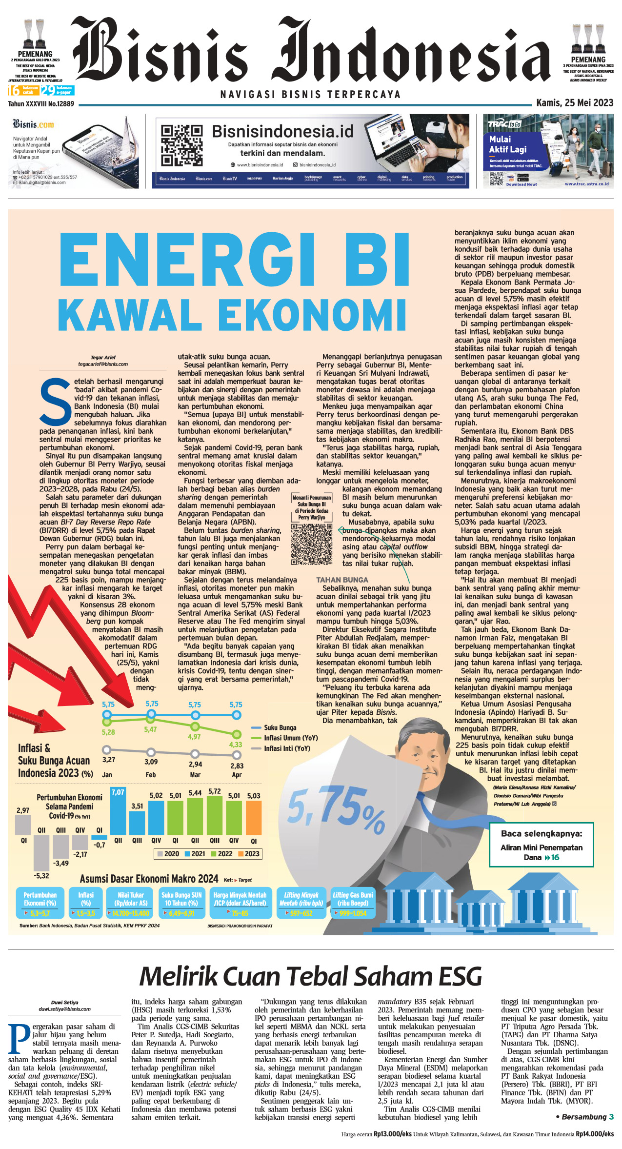 Bisnis Indonesia Edisi 25 Mei 2023