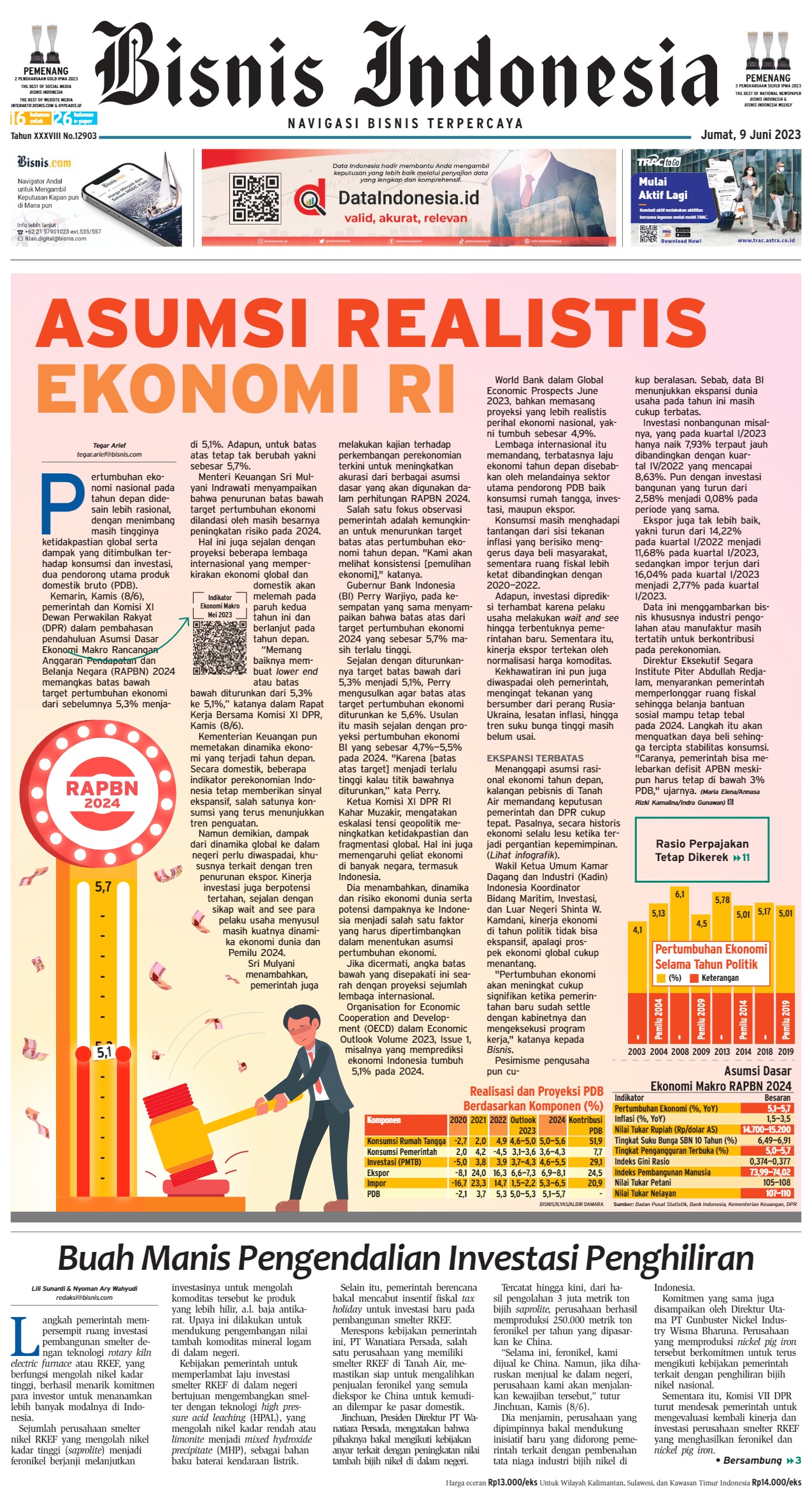 Bisnis Indonesia Edisi 09 Juni 2023