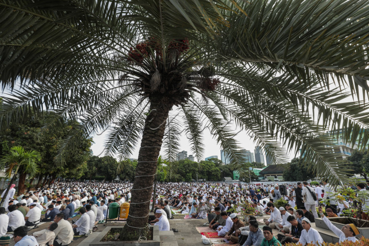 SALAT IDULFITRI DI MASJID AL-AZHAR