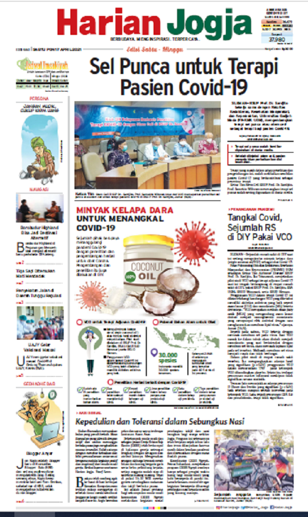 Harian Jogja Edisi 17 April 2021